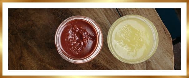 Mangohout onderhouden met bijenwas