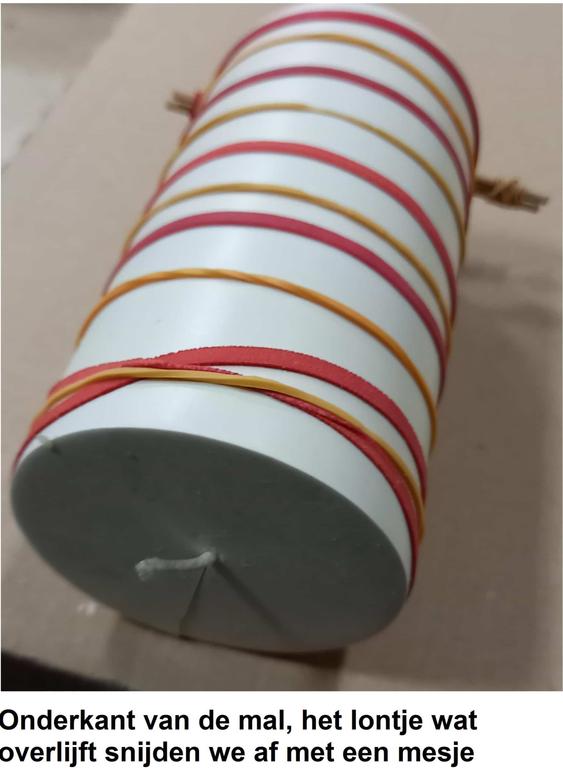 Centreer houtjes voor lont - Lekkerhoning.nl