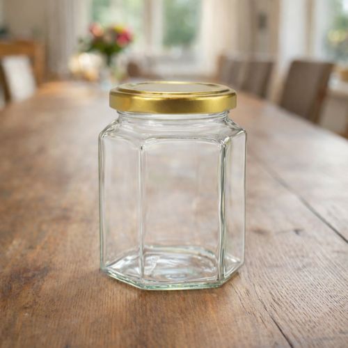 Hexagonale pot 196 ml - per tray van 25 stuks