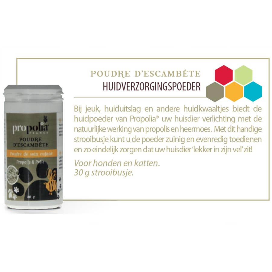 Hautpflegepulver mit Propolis