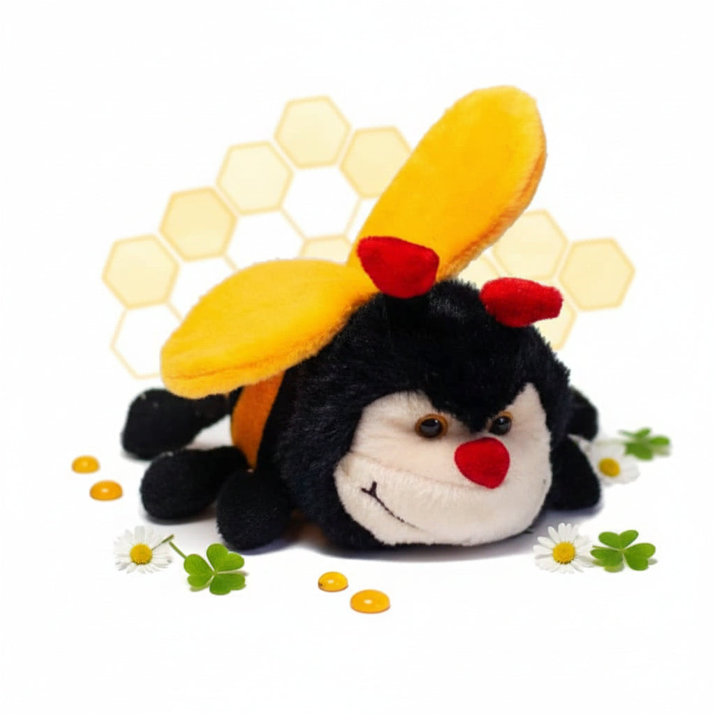 Pluche knuffel bij 15 cm - Speelgoed voor kinderen goede kwaliteit - Lekkerhoning.nl