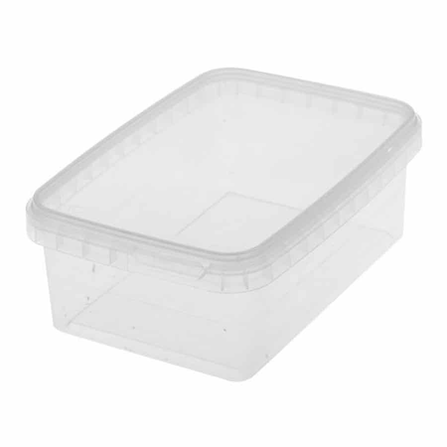 Luxe Plastic Bakje transparant