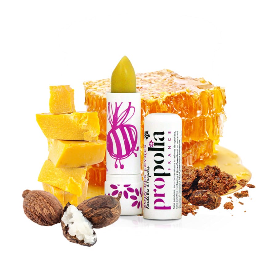 Natuurlijke lippenbalsem met propolis - Lekkerhoning.nl