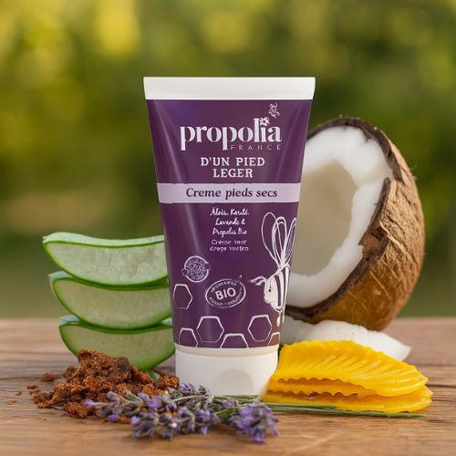 creme voor droge voeten bio