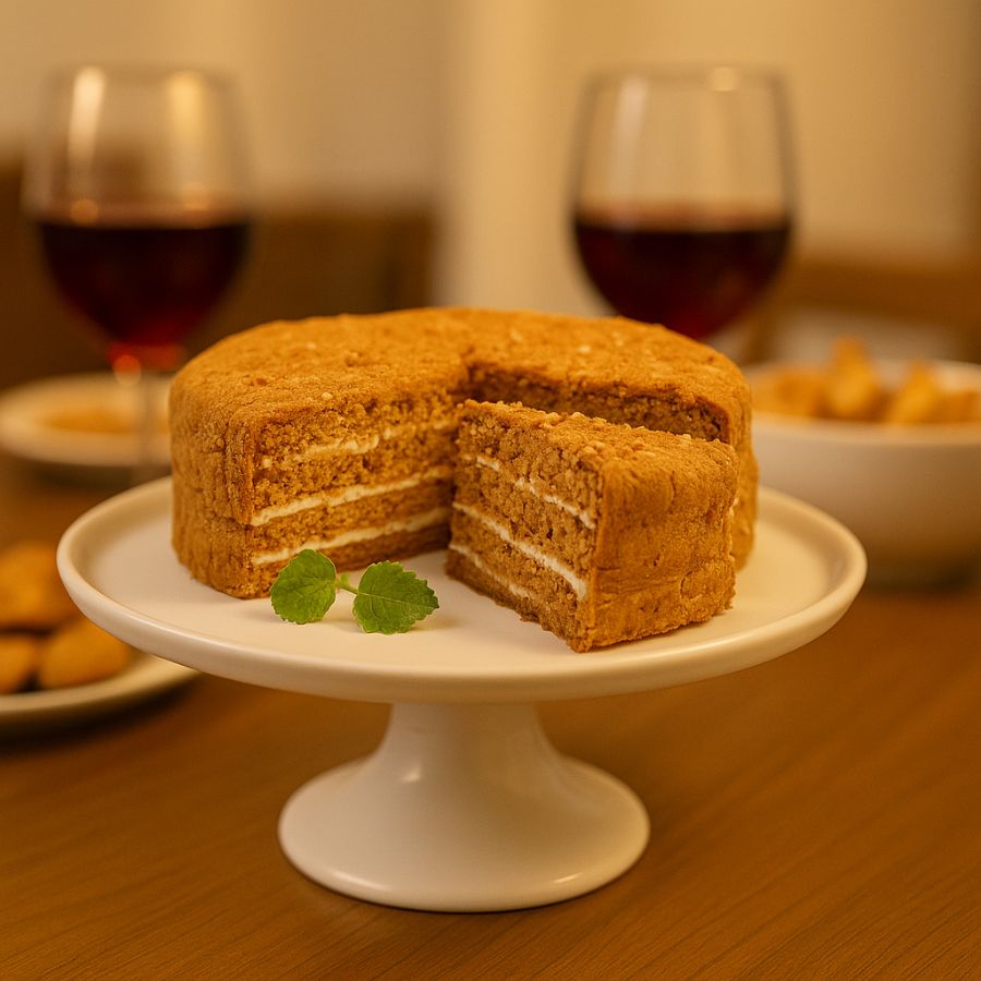 Medovnik Honigtorte