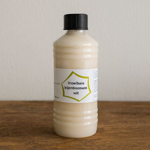 Vloeibare bijenwas wit - blanc 500ml - kopen bij Lekkerhoning.nl