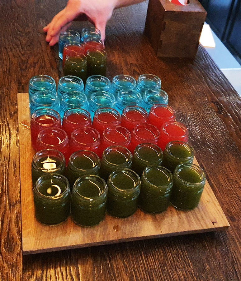 potje voor een cocktail shot - bestel bij Lekkerhoning.nl