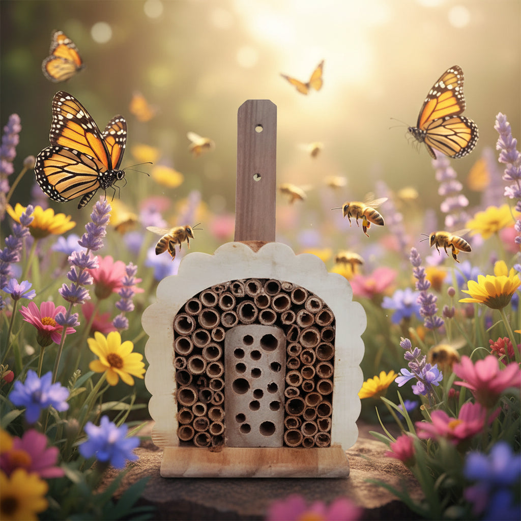 Bijen en insectenhotel Wilke - Kopen bij Lekkerhoning.nl