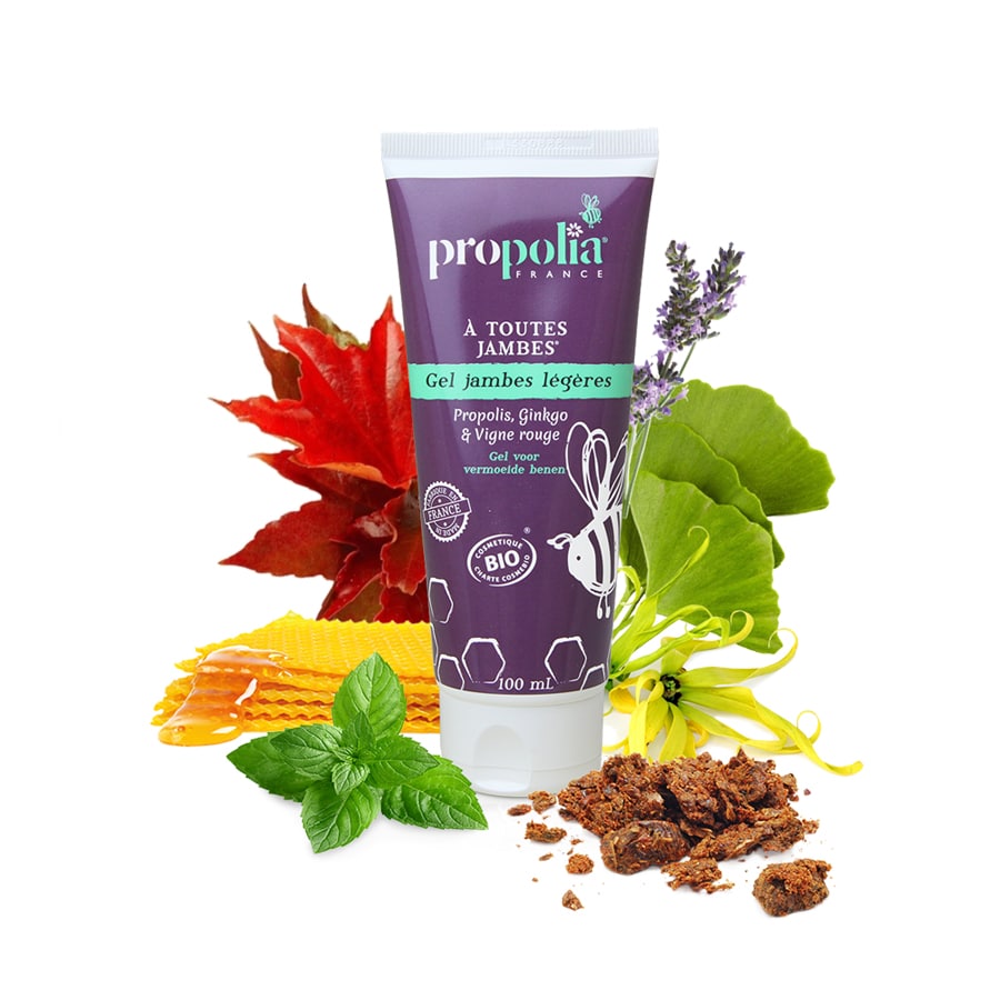 Gel voor vermoeide benen - www.lekkerhoning.nl