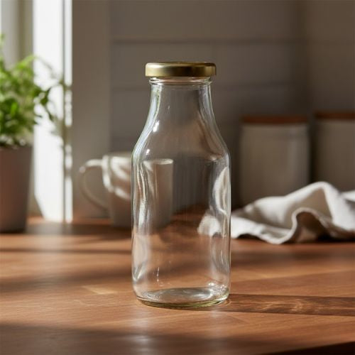 Glazen saus fles 750 ml - per tray van 12 stuks
