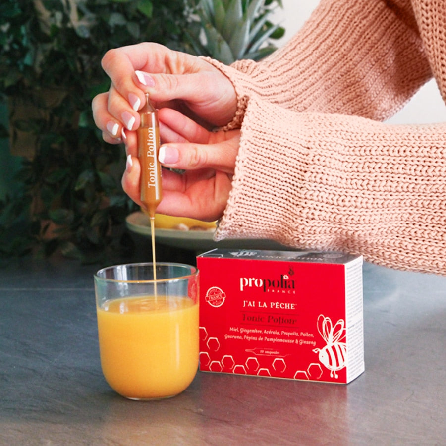 Propolis Tonic Potion ultra-rijkeformule - Lekkerhoning.nl