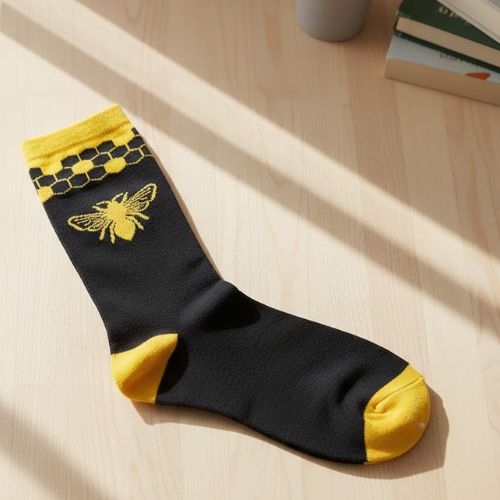 Sokken met Bijenprint - Leuke Bijensokken voor Dames en Heren