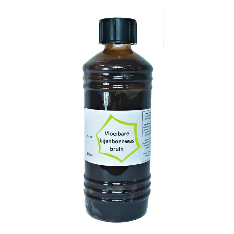 Vloeibare bijenwas geel 500ml - kopen bij Lekkerhoning.nl