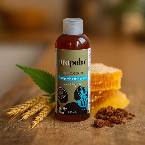 dierenshampoo met propolis en honing