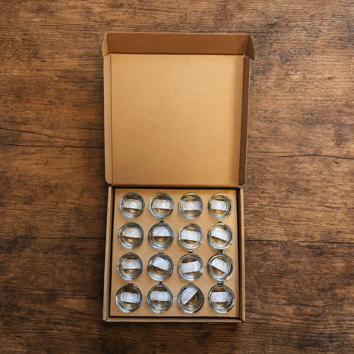 Glas cupjes voor theelichtjes - Lekkerhoning.nl