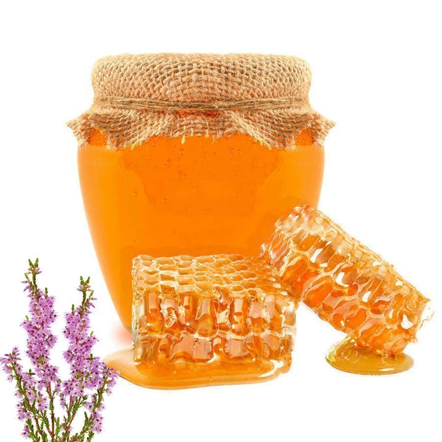 HEIDEBROKHONING - SPECIAAL SOORT - VLOEIBAAR GOUD! - LEKKERHONING.NL