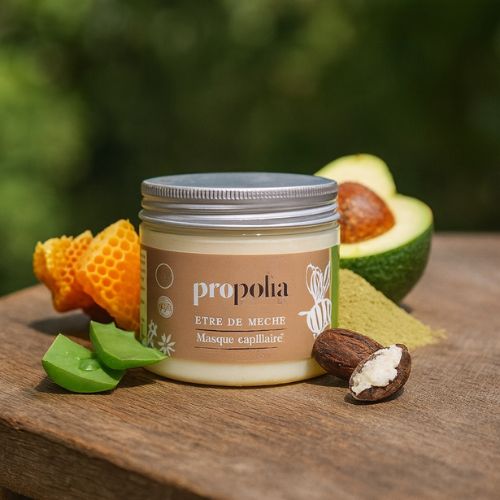 herstellende haarmasker bio