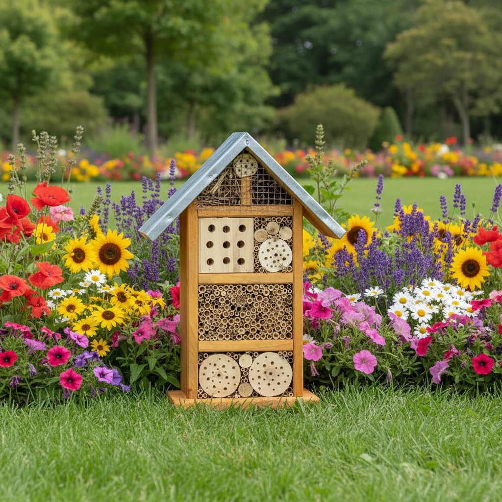 Bienen- und Insektenhaus mittel