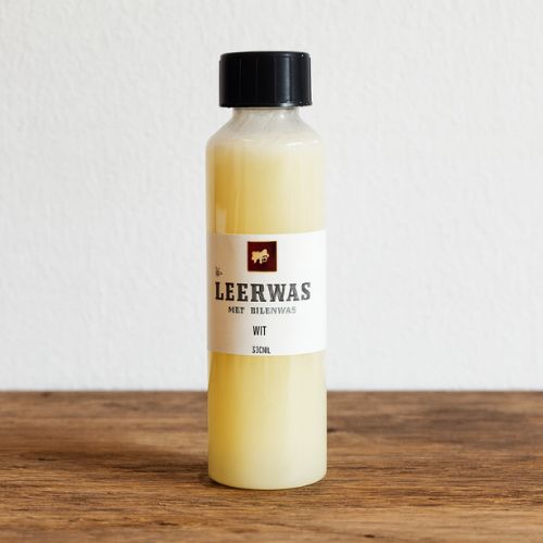 Leerwas Wit-blanc 250ml - Lekkerhoning.nl
