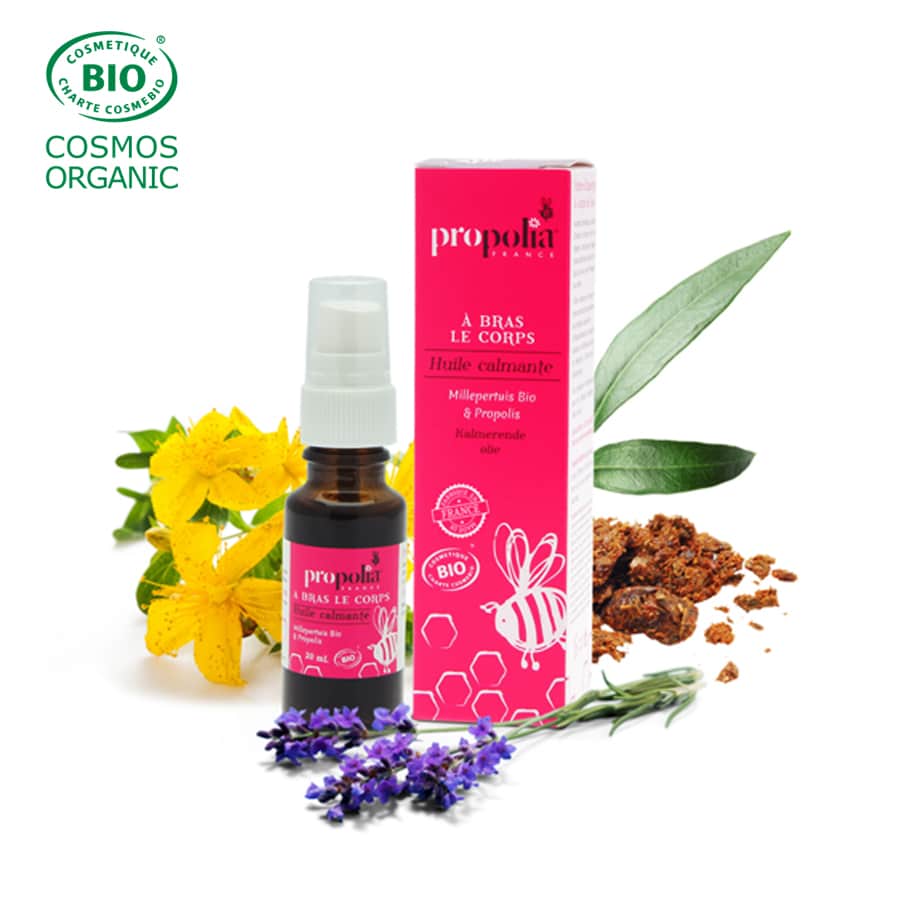 Kalmerende olie met propolis - Lekkerhoning.nl