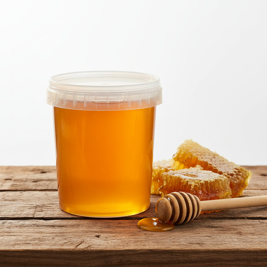 Plastikeimer mit Garantiedeckel - Lebensmittelecht & Luftdicht | 1kg, 4kg, 15kg